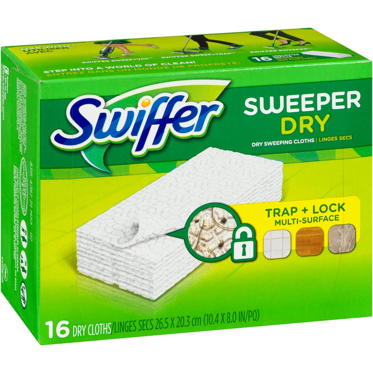 Swiffer outlet sweeper dry