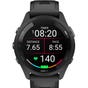 Garmin Forerunner® 265 GPS Smartwatch Black Bezel and Case with Black/Powder Grey Silicone Band (EA1)