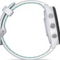 Garmin Forerunner® 265S GPS Smartwatch Black Bezel with Whitestone Case and Whitestone/Neo Tropic Silicone Band (EA1)