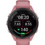 Garmin Forerunner® 265S GPS Smartwatch Black Bezel with Light Pink Case and Light Pink/Powder Grey Silicone Band (EA1)