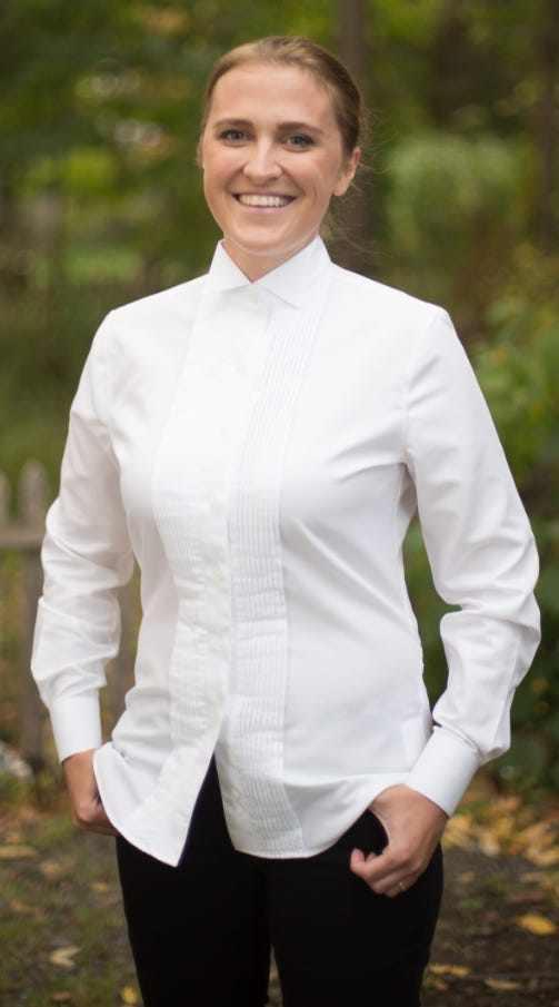 Womens tuxedo shirt dress cheap