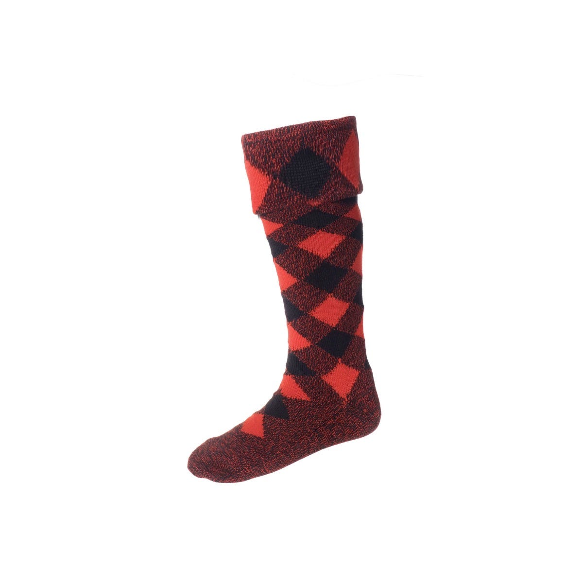 Red shop kilt socks