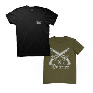Mad Hatter Industries Seek & Repair and No Quarter Given T-Shirt Bundle 2pk (EA1)