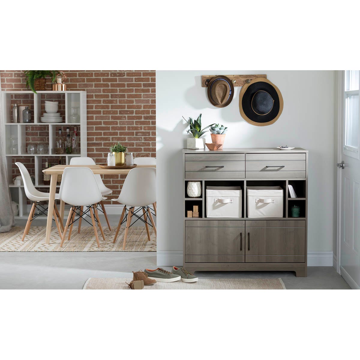 South shore shop bar cabinet