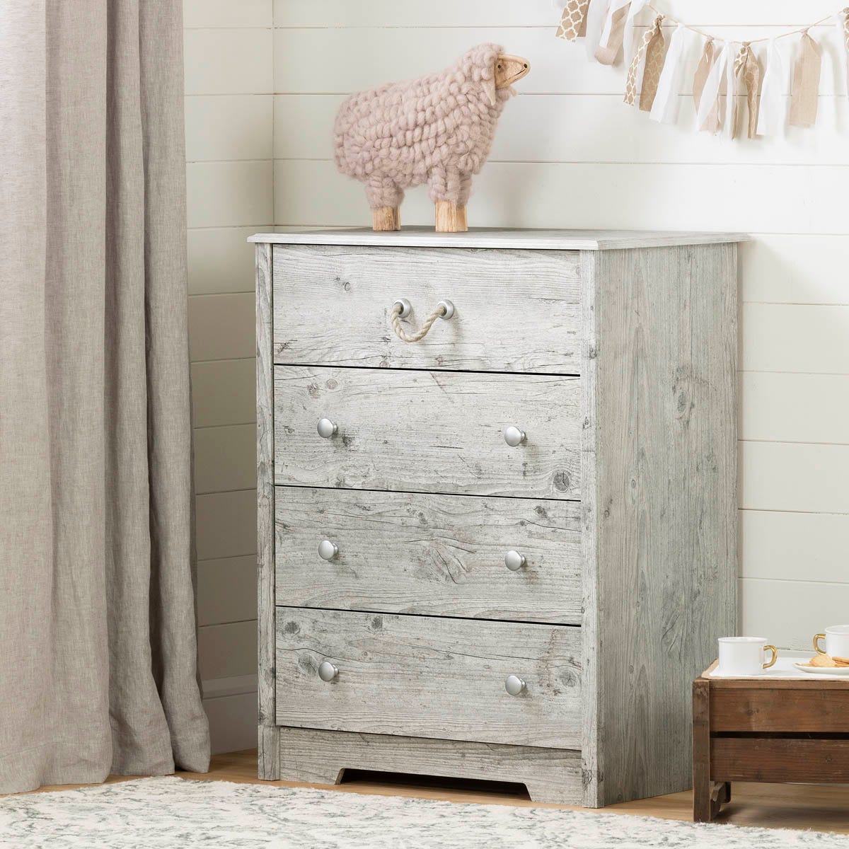 Small 4 online drawer chest