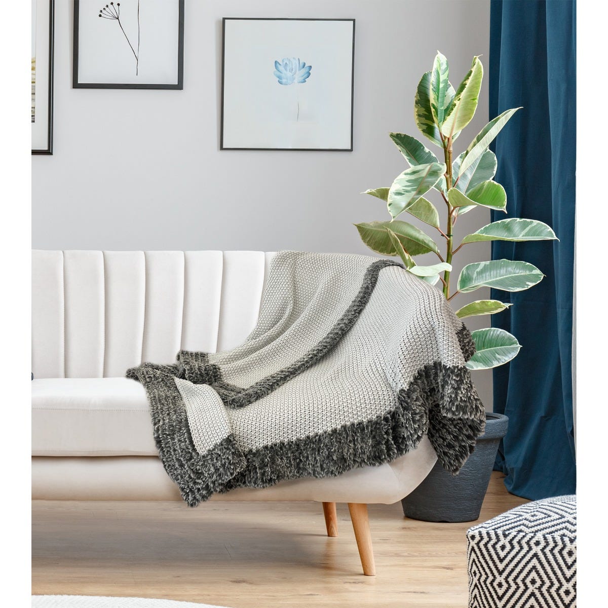 Multi coloured sofa throws online