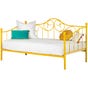 South Shore Balka Metal Daybed with Metal Slats Twin Yellow (EA2)