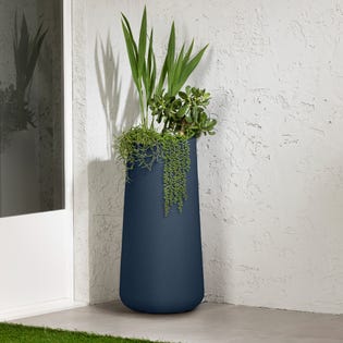 South Shore Dalya Pot Planter Blue (EA1)
