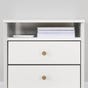 South Shore Dylane 2-Drawer Nightstand Pure White (EA2)