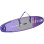 Aqua Marina Coral 10'2'' Advanced All-Around iSUP, 3.1M/12cm, with Carbon/Fiberglass Hybrid Pastel Paddle, Coil Leash And Carry Strap (EA1)