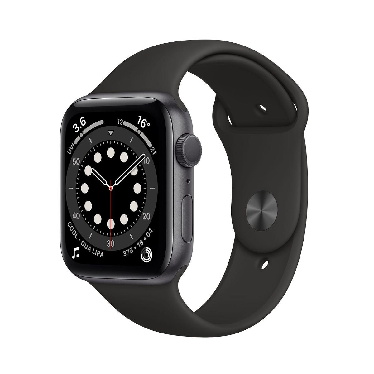 Apple Watch Series 6 GPS Space Grey 44mm M00H3VC/A