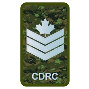 CDRC, Sgt, CADPAT