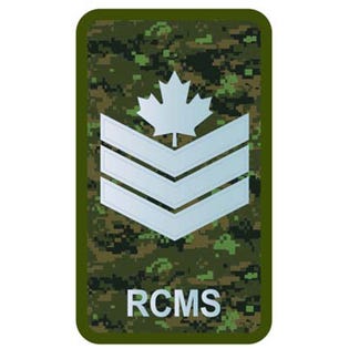 RCMS, Sgt, CADPAT