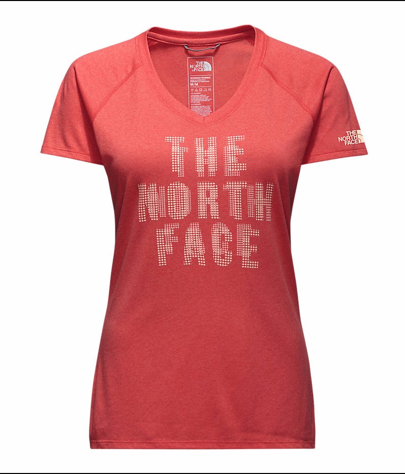 North face reaxion t shirt women's deals