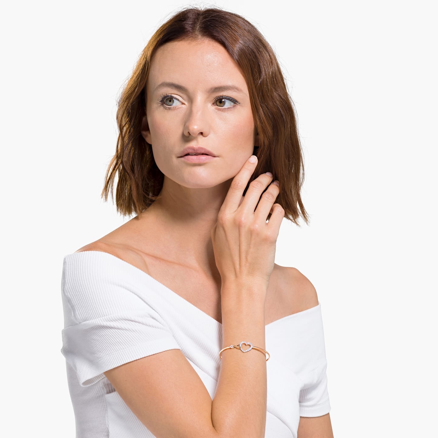 Swarovski infinity bangle on sale