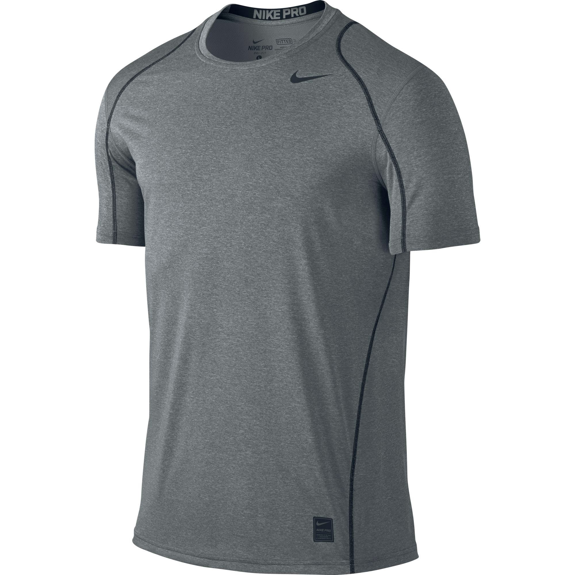Nike pro cool 2025 fitted shirt