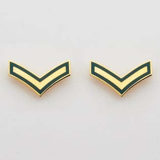 Private collar badge