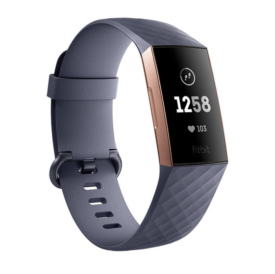 Fitbit Charge 3 Fitness Tracker Grey