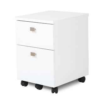 South Shore Vertical 2-Drawer File Cabinet White (EA1)