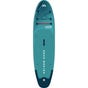 Aqua Marina Vapor 10'4'' All-Around iSUP, 3.15M/15cm, with Aluminum Sports III Paddle And Safety Leash (EA1)