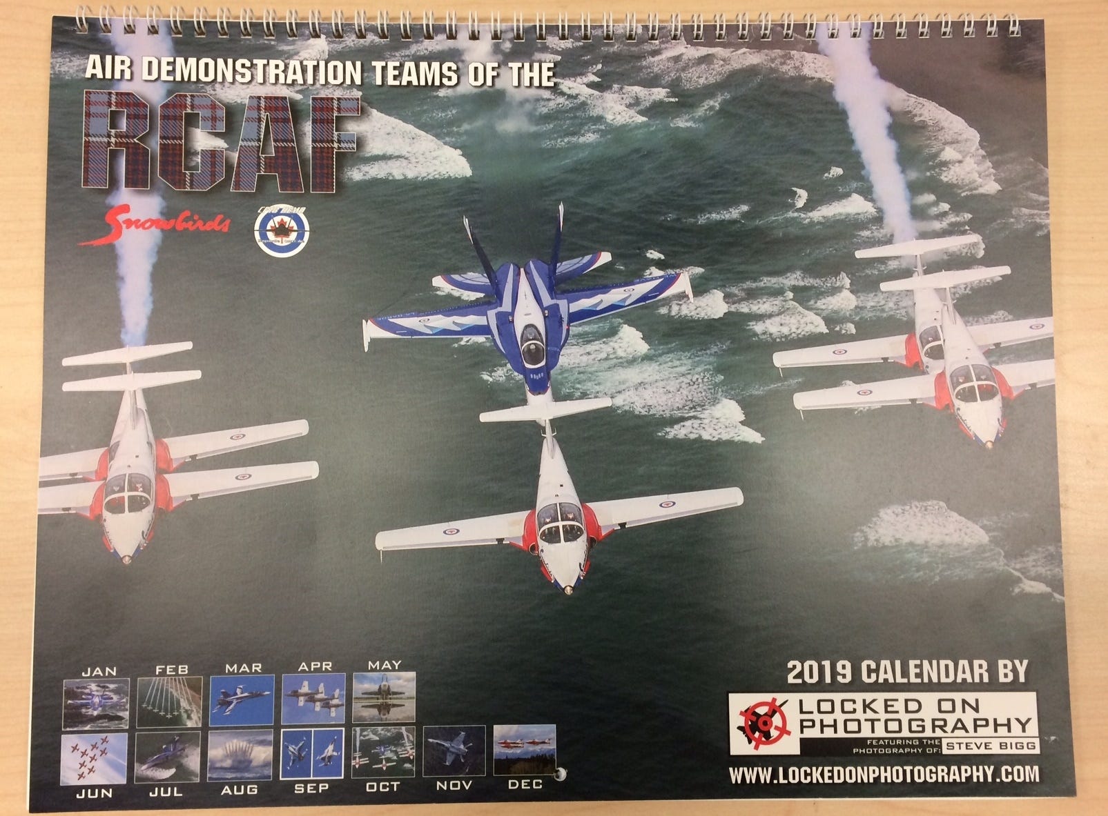 Air Force Calendar 2019 Canex