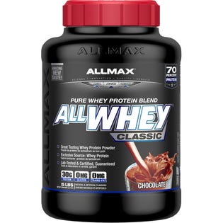 Allmax AllWhey Protein Powder Classic Chocolate 5Lb