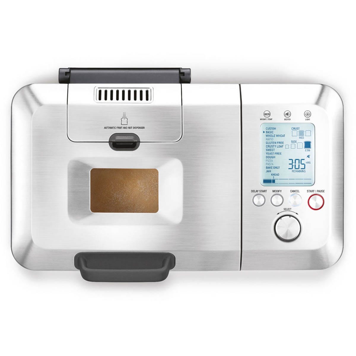 Breville the Custom Loaf Bread Maker Brushed Stainless Steel EA1