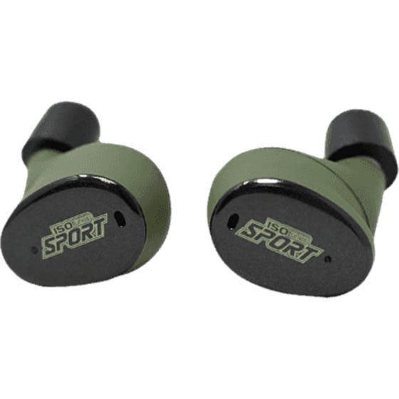 ISOtunes Sport Caliber True Wireless Tactical Earbuds with Bluetooth, 25 NRR (EA1)