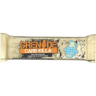 Grenade Carb Killa Bar - White Chocolate Cookie Flavour 12 x 60g (EA3)
