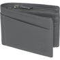 Club Rochelier Charcoal Slim Men's Wallet With Zippered Pocket (EA1)