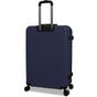 Nicci Dark Blue Lattitude Collection 3 Piece Luggage Set (EA1)