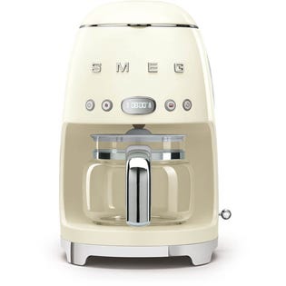 Smeg 50's Retro Style Aesthetic Drip Coffee Machine Cream (EA1)