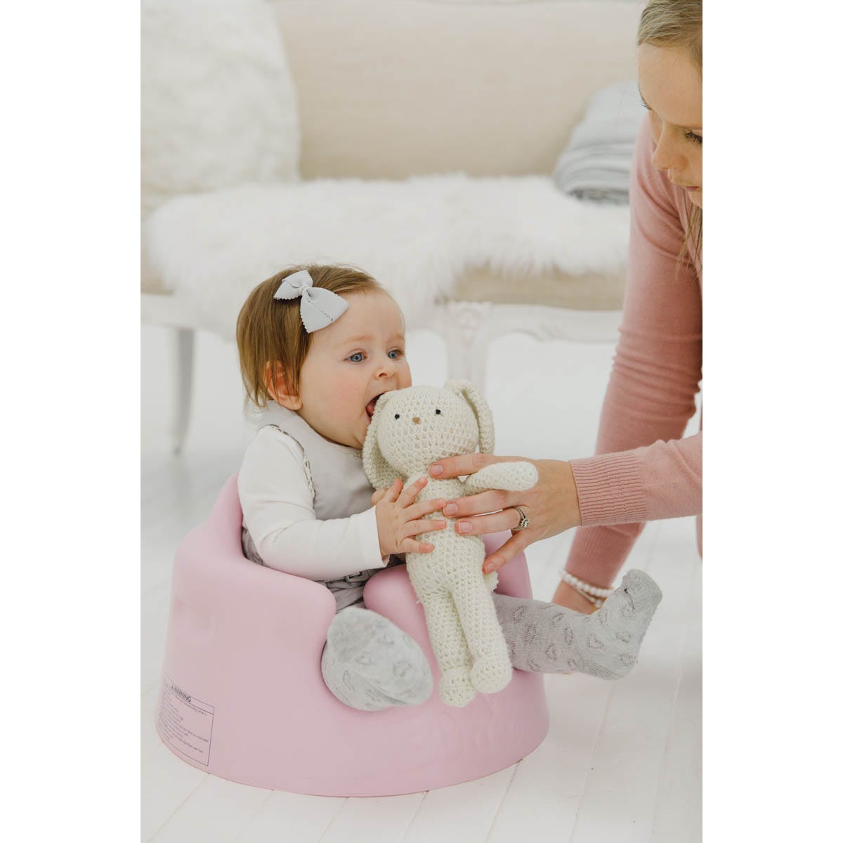 Baby girl bumbo seat 2025