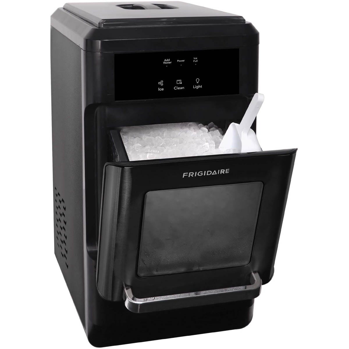 Frigidaire Countertop Crunchy Chewable Nugget Ice Maker Stainless Steel