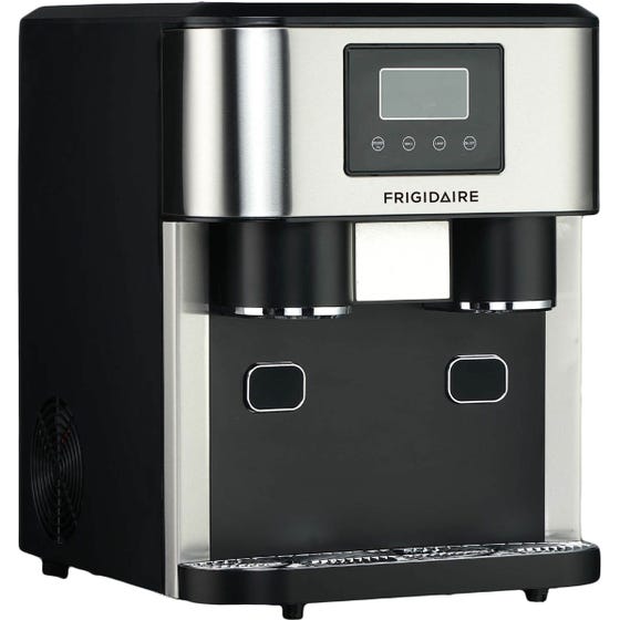 Frigidaire 3-in-1 Ice Maker with Ice Crusher and Water Dispenser Stainless Steel (EA1)