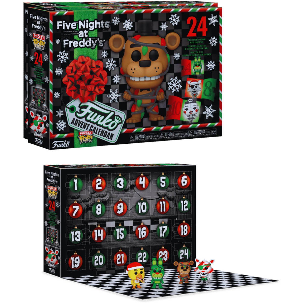 New Funko Pocket Pop Five Nights at Freddy's FNAF Advent Calendar