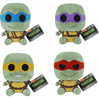 FUNKO Plush Teenage Mutant Ninja Turtles Bundle (EA1)