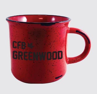 Tasse en céramique de la CFB Greenwood