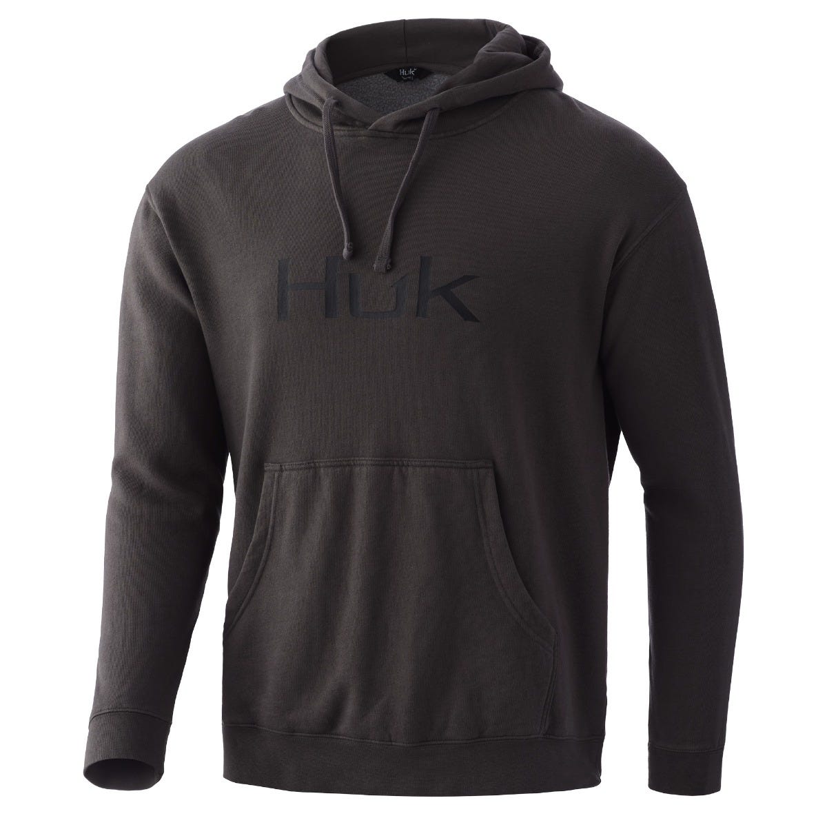 HUK Logo Hoodie Volcanic Ash EA2 Canex