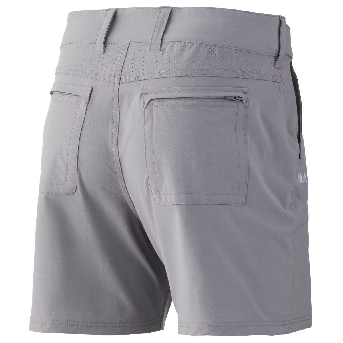 HUK Next Level 7 inch Short Overcast Grey EA2