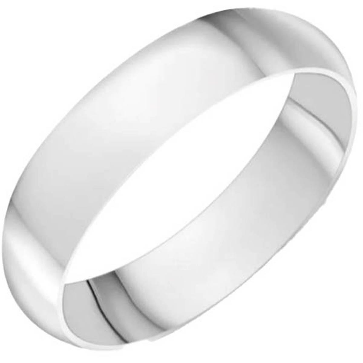Plain white shop gold band