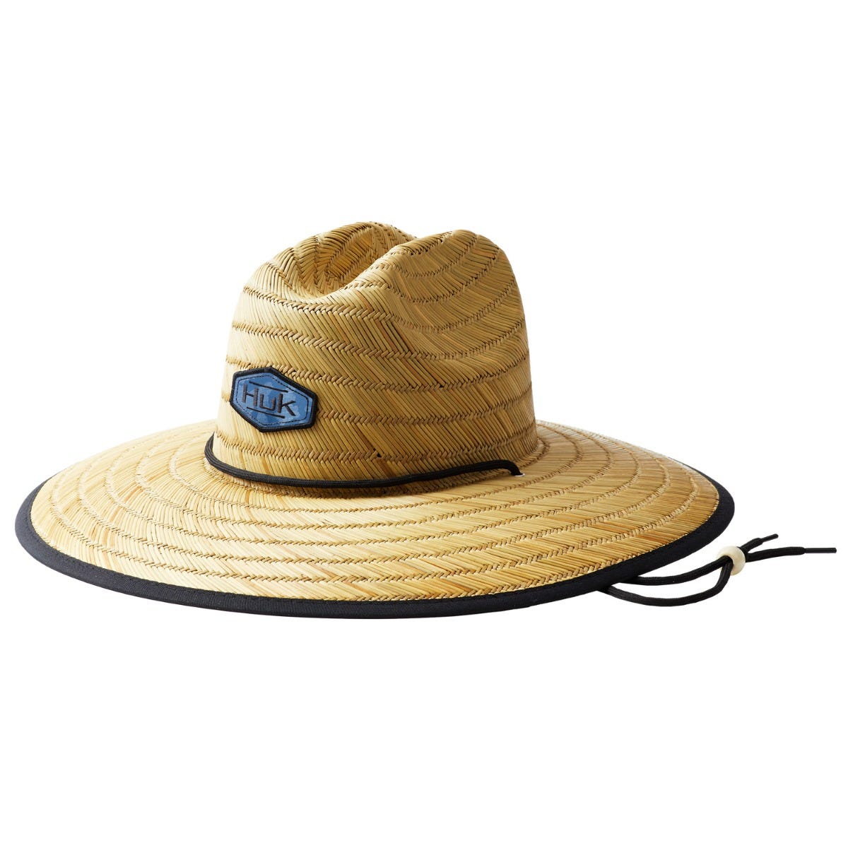 HUK Running Lakes Straw Hat Titanium EA2 Canex