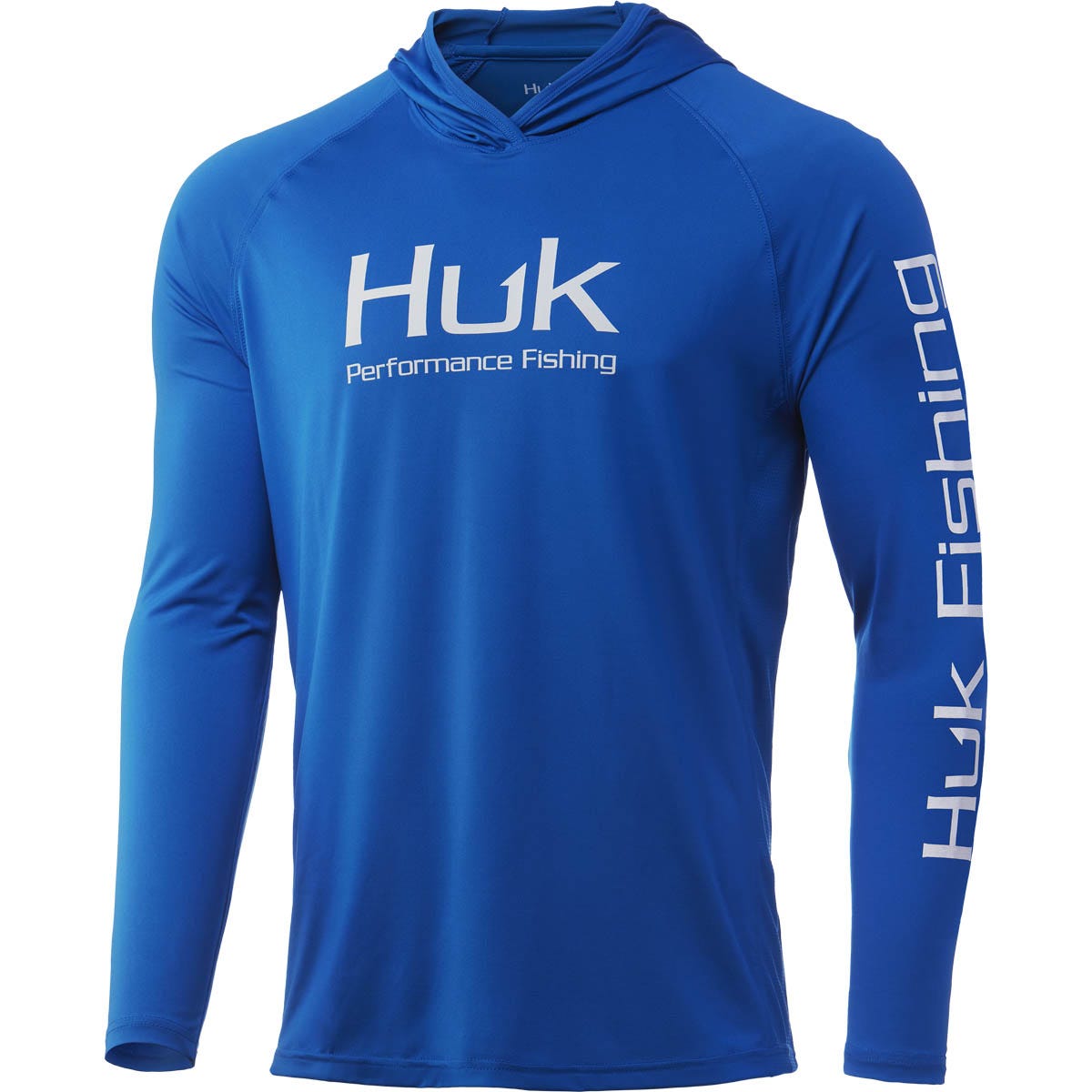 HUK Vented Pursuit Hoodie Huk Blue EA2