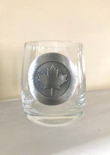 RCAF Whisky Glass