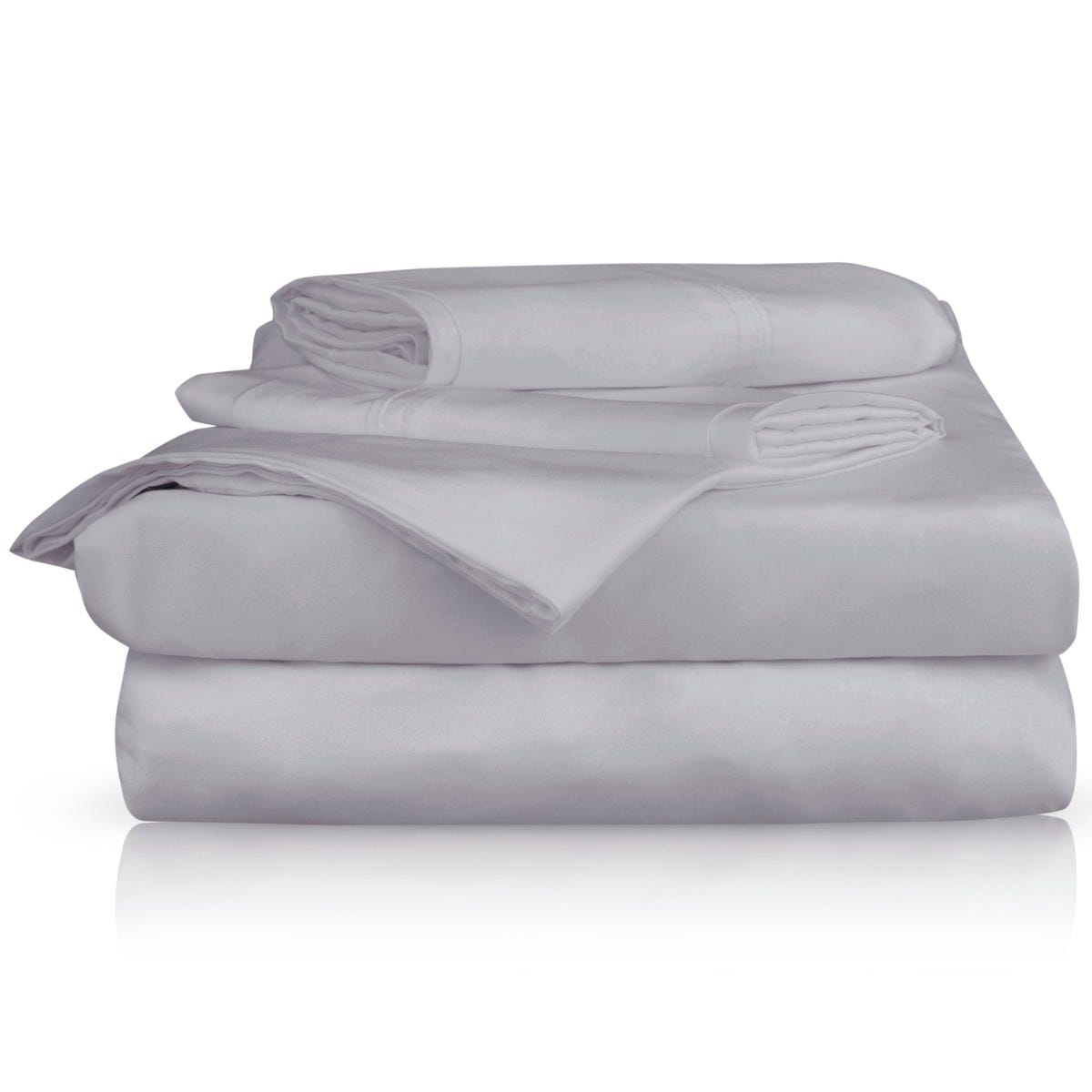 Hush Blanket Iced Sheet and Pillowcase Set King Grey EA3