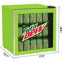 Mountain Dew 1.8-cu ft Compact Refrigerator Green (EA1)