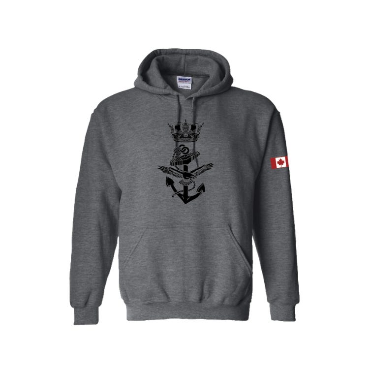 Navy hoodie top