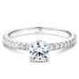 NORTHERN LOVE White Gold Diamond Engagement Ring Total Carat Weight of 0.75ct (EA3)