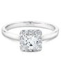 NORTHERN LOVE White Gold Diamond Engagement Ring Total Carat Weight 0.94ct (EA3)