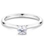 Northern Love Platinum Brilliant Diamond Engagement Ring Total Carat Weight 0.25ct (EA3)